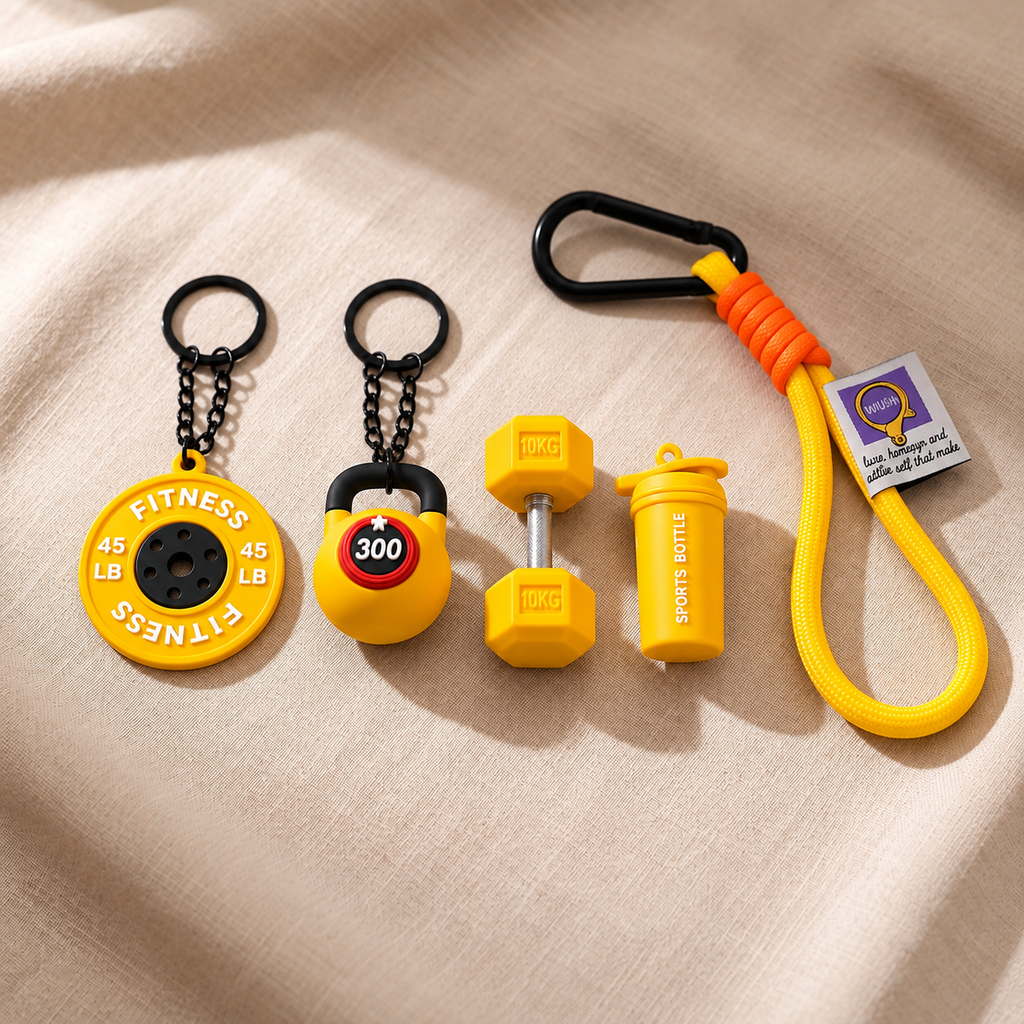 The Sculpt Studio Gym Lover Keyring