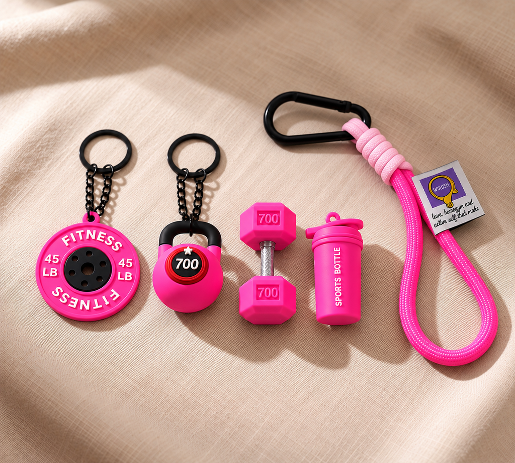 The Sculpt Studio Gym Lover Keyring