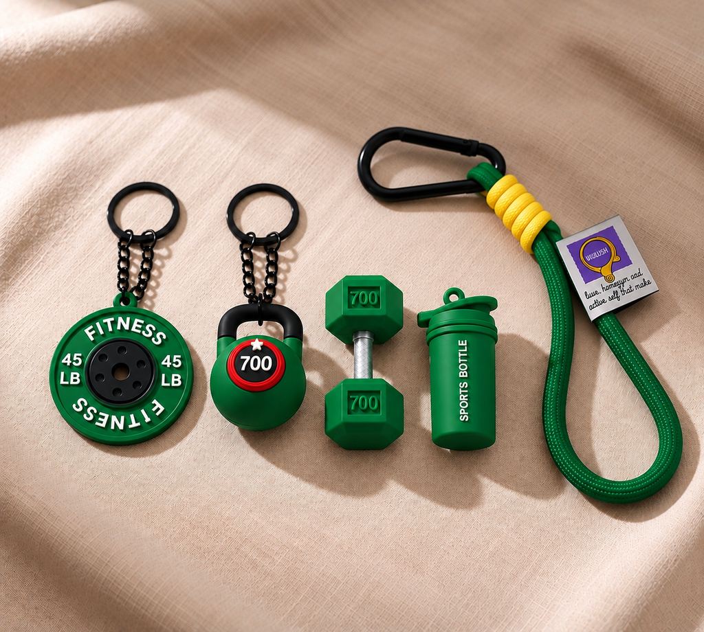 The Sculpt Studio Gym Lover Keyring